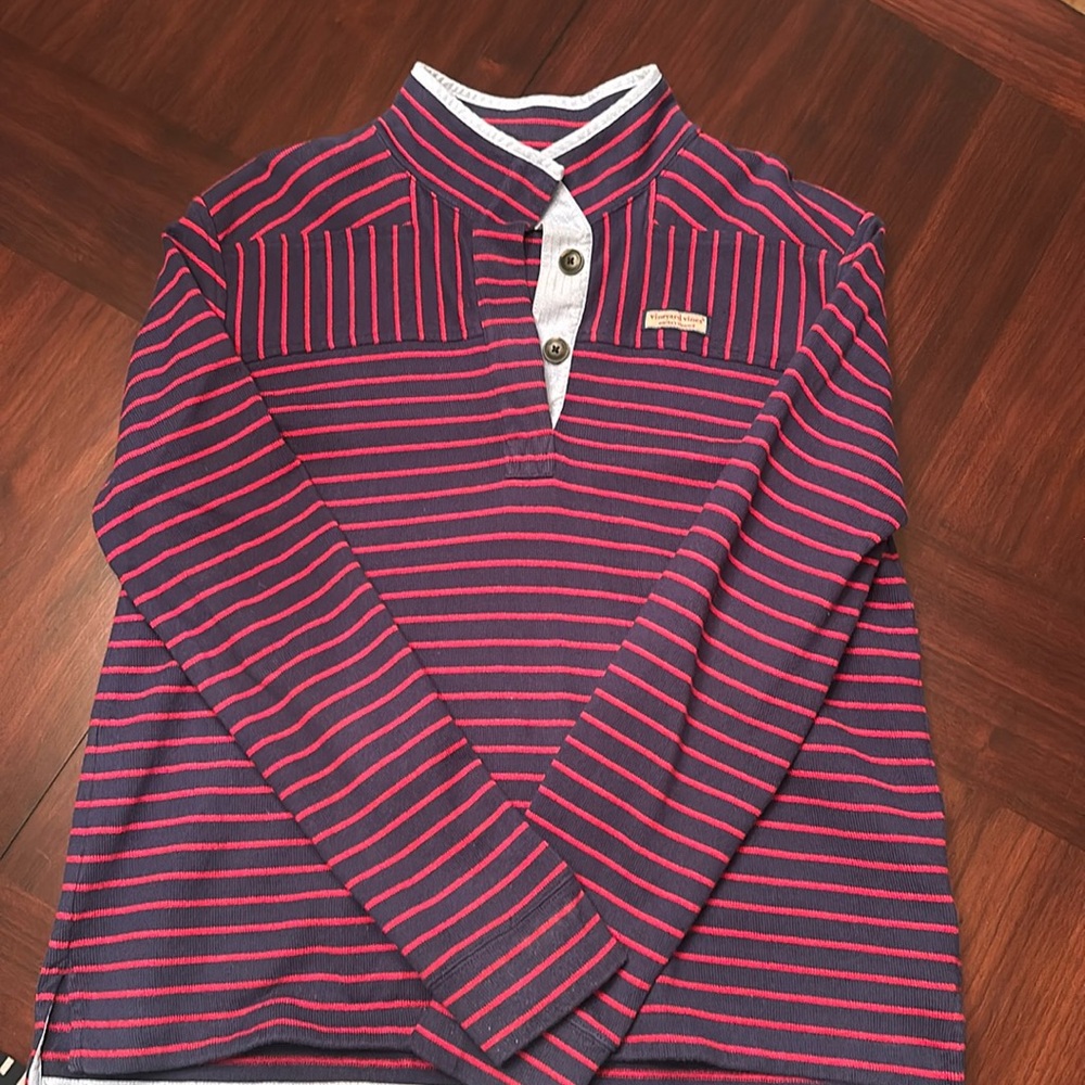 Vineyard Vines 3-Button Pullover
